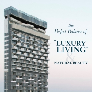 A luxurious beachfront condo in Pattaya, showcasing modern architecture and stunning ocean views.